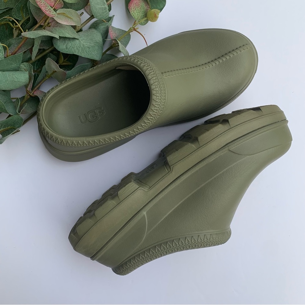 UGG Tasman X Rain Clog in Burnt Olive